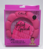 Spa Headband & Wristband Set (3PCs)